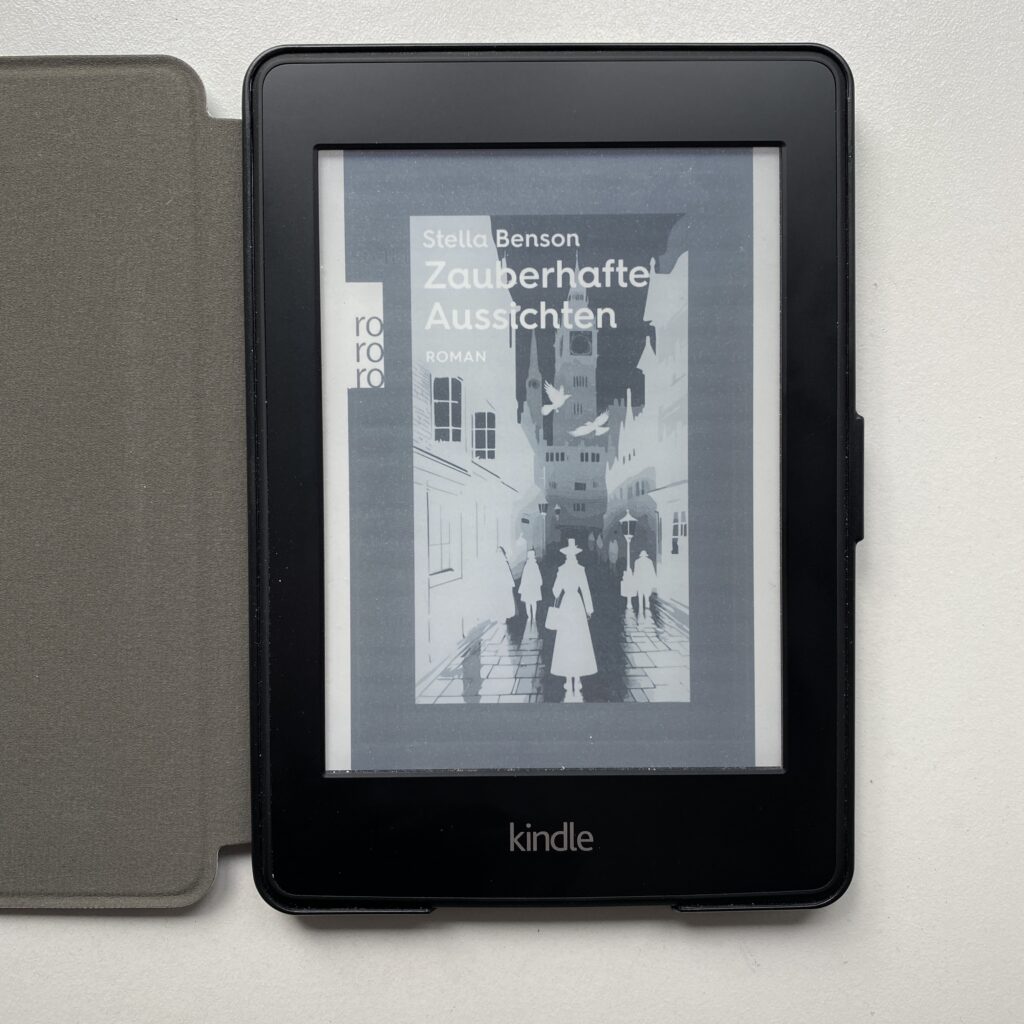 Foto des Buchcovers auf dem Kindle